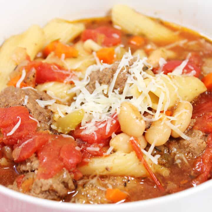 Slow Cooker Hamburger Soup