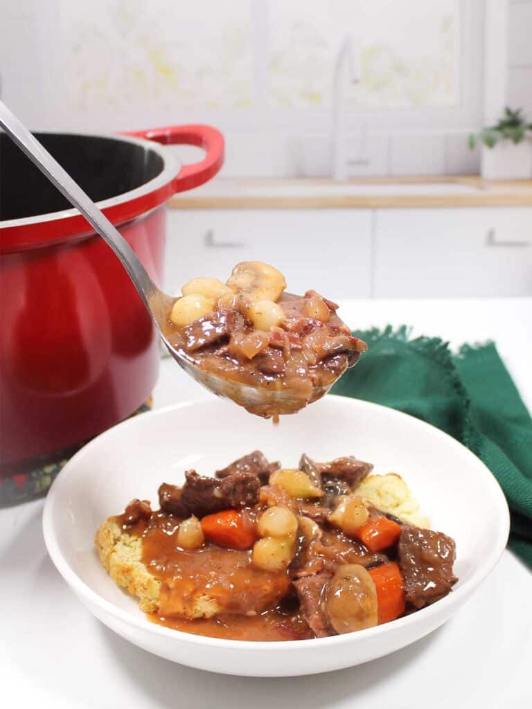 Beef and Mushroom Stew - 2 Cookin Mamas