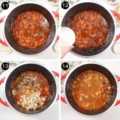 Beef and Mushroom Stew - 2 Cookin Mamas