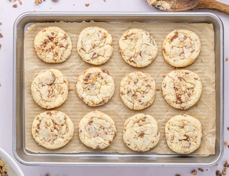 Heath Bar Cookies 2 Cookin Mamas