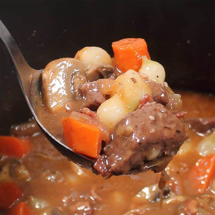 Beef and Mushroom Stew - 2 Cookin Mamas
