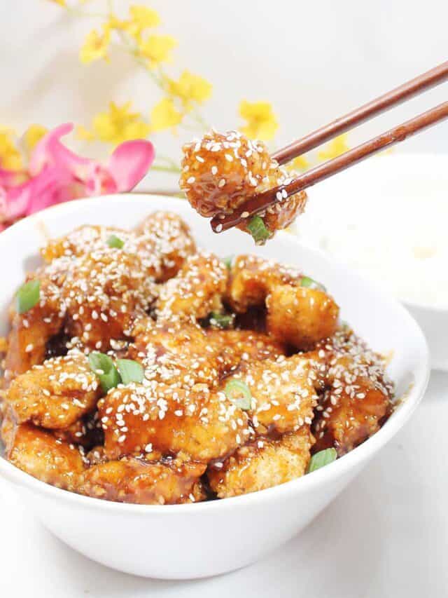 Honey Garlic Chicken Bites