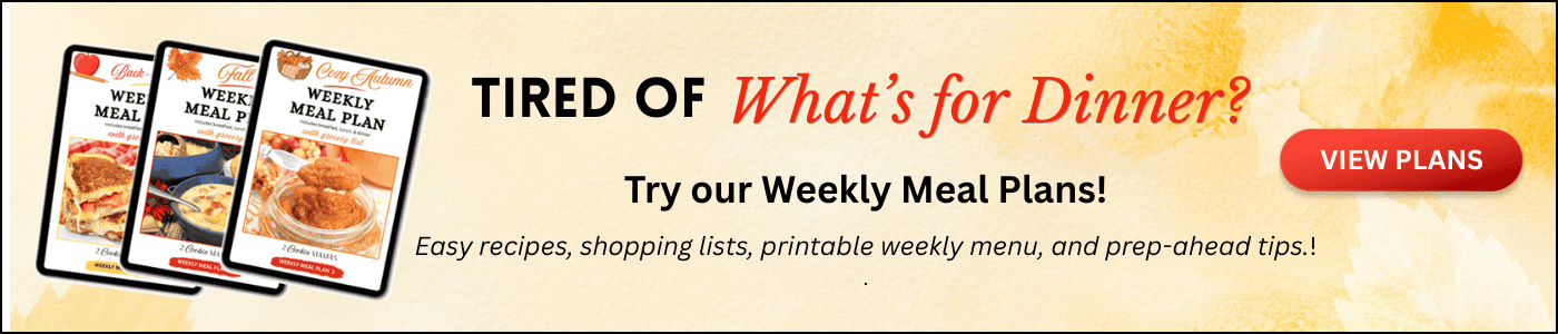 Meal Plan Banner ad.