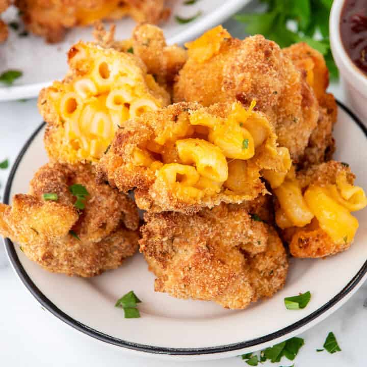 Air Fryer Mac and Cheese Balls 2 Cookin Mamas