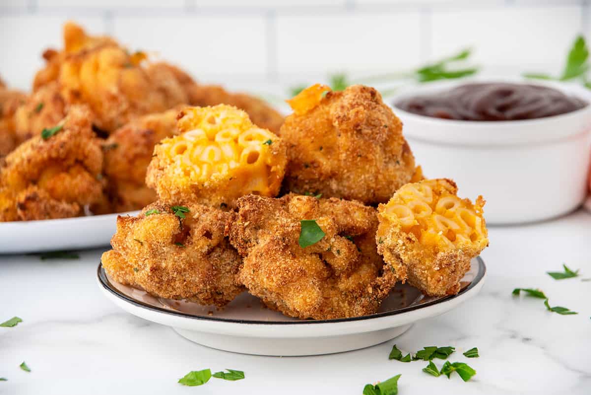 Air Fryer Mac and Cheese Balls 2 Cookin Mamas