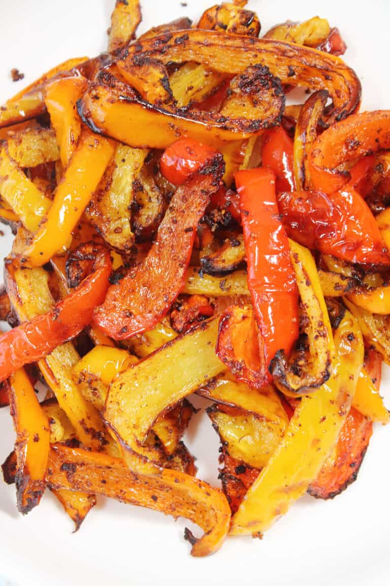 Easy Air Fryer Bell Peppers Recipe - 2 Cookin Mamas