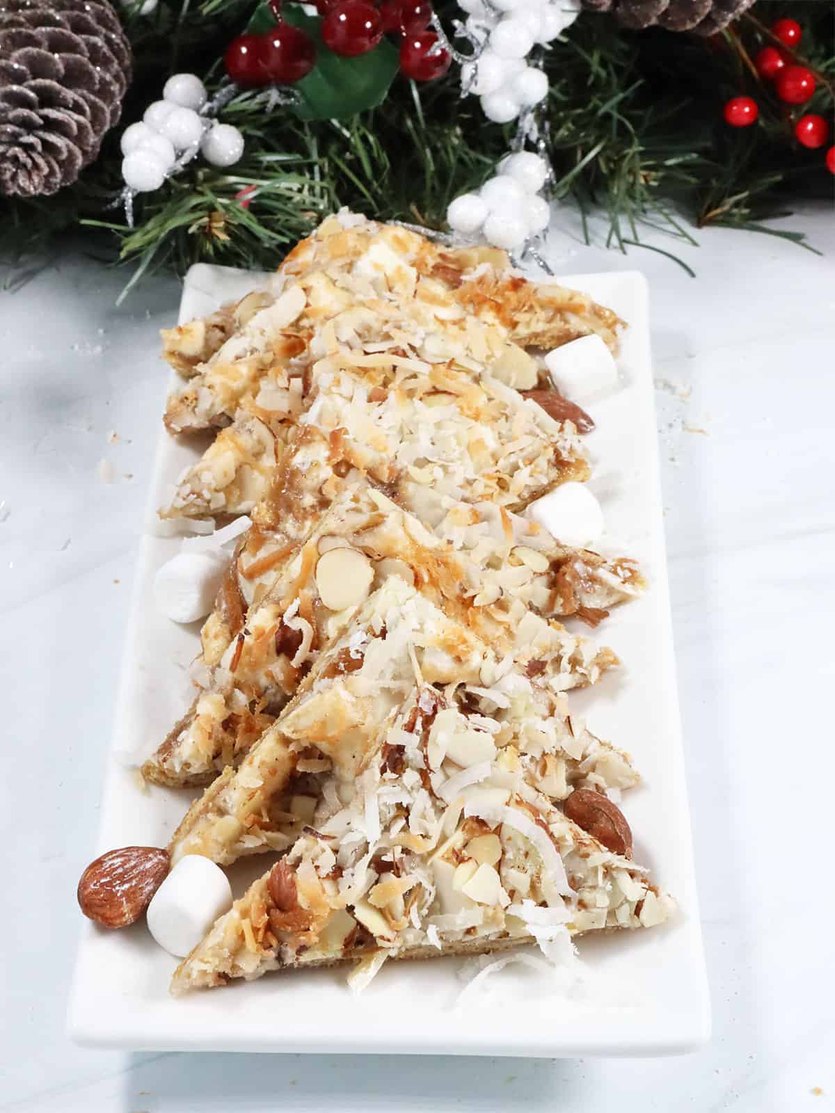 Caramel Heavenlies on platter.