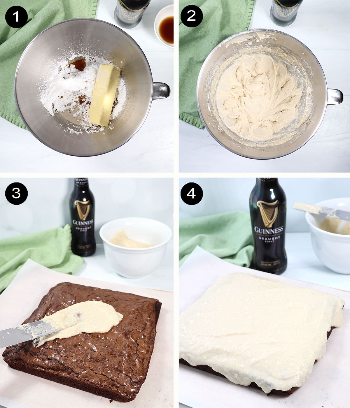 How to make Guinness Buttercream Frosting.