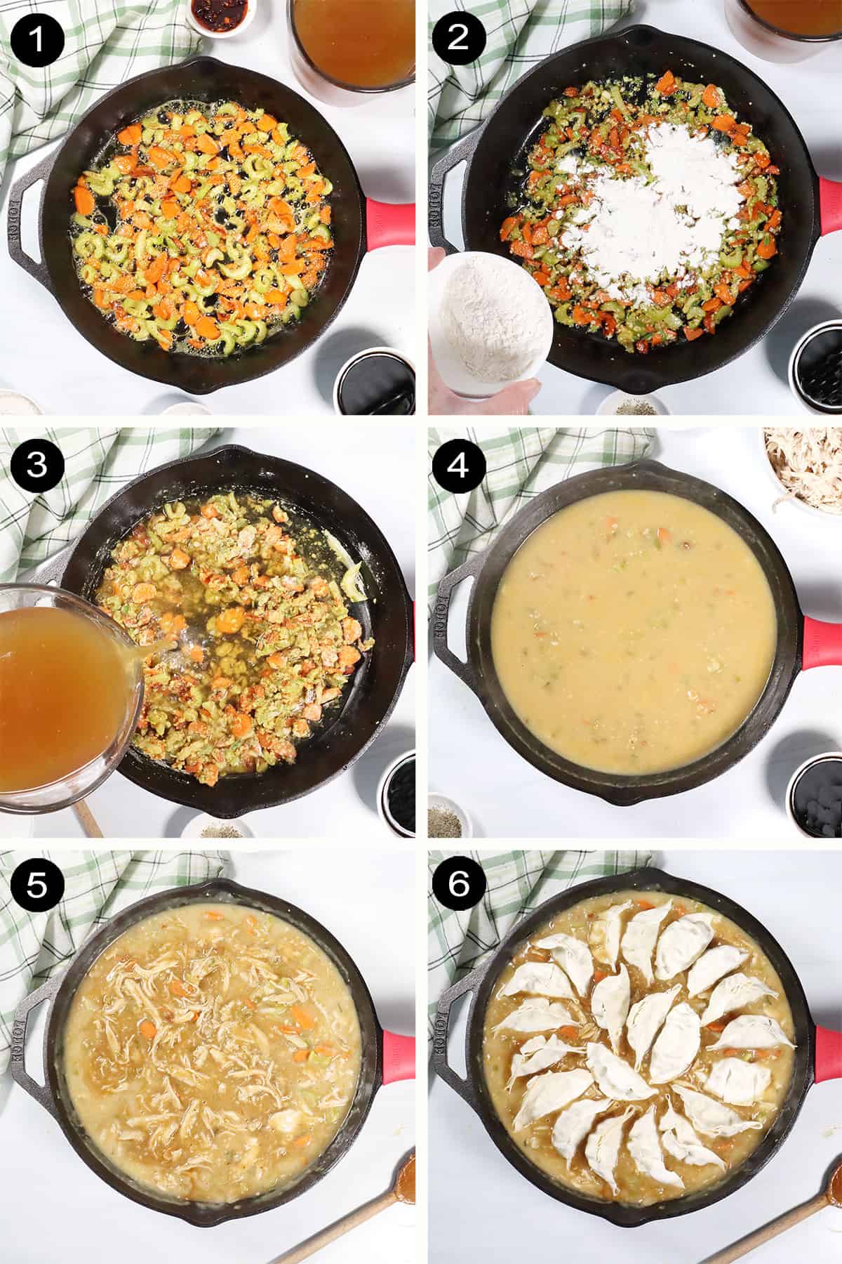 How to make viral dumpling bake.